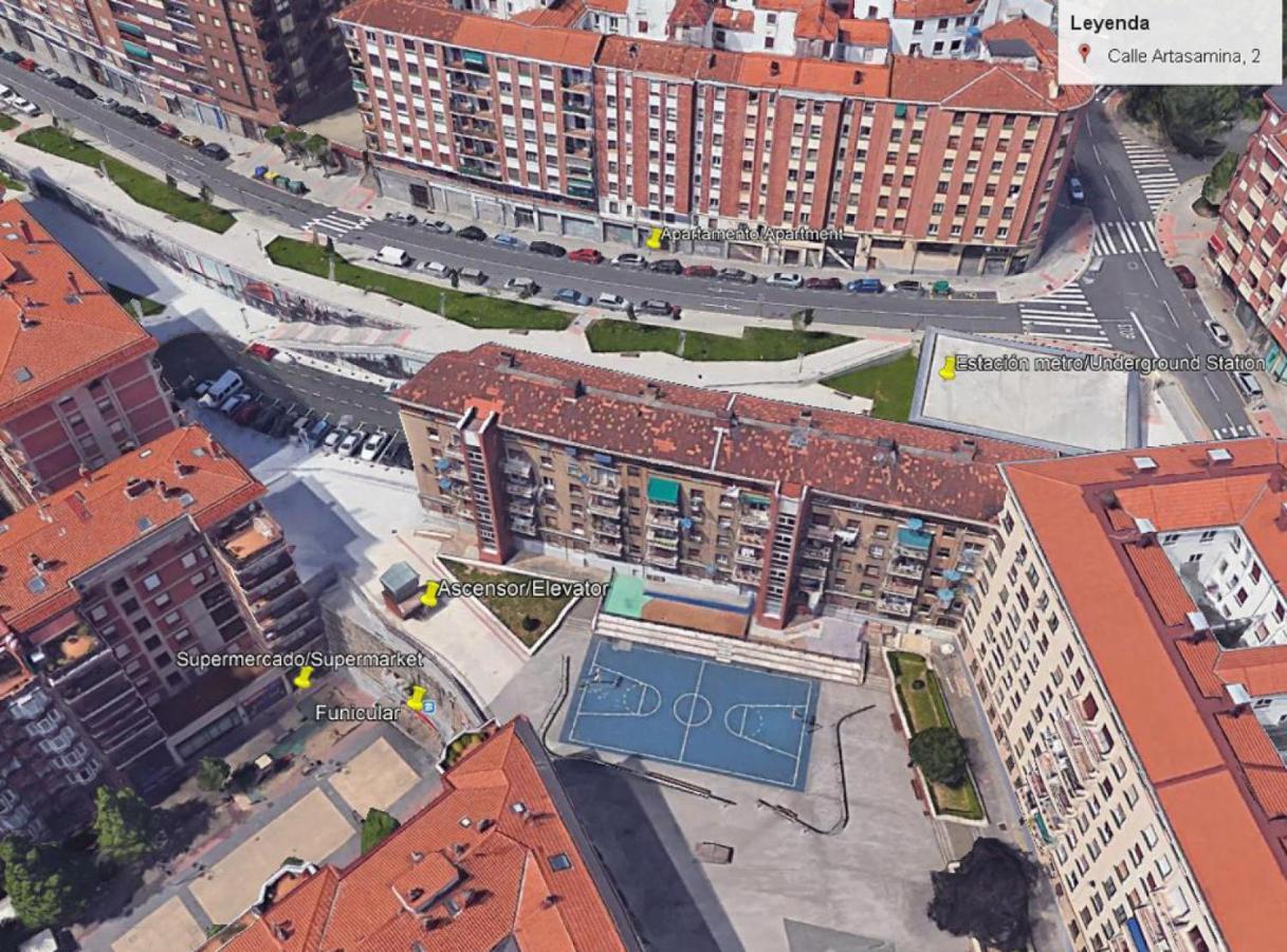 빌바오 Calida Vivienda Turistica Centrica Junto Al Funicular Y Metro 아파트 외부 사진